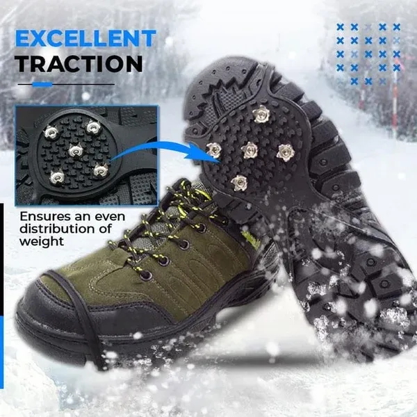 🔥Early Christmas Sale- 🌨️Universal Non-Slip Gripper Spikes