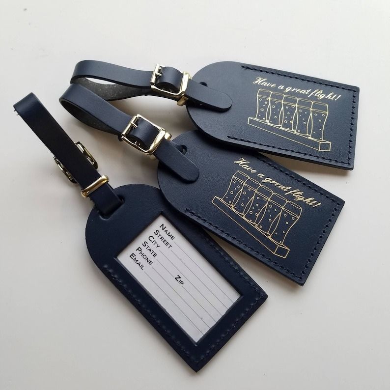 Leather Luggage Tag(2PCS)
