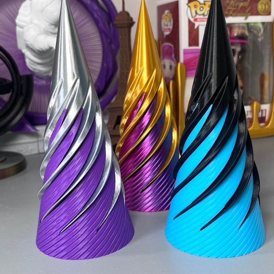 3D Infinite Spiral Christmas Tree