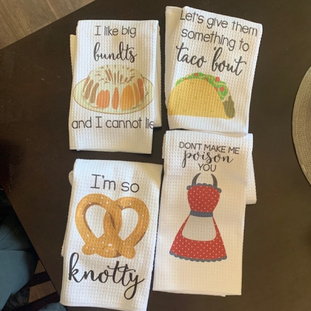 🤣🤣Kitchen Towels with Funny Sayings