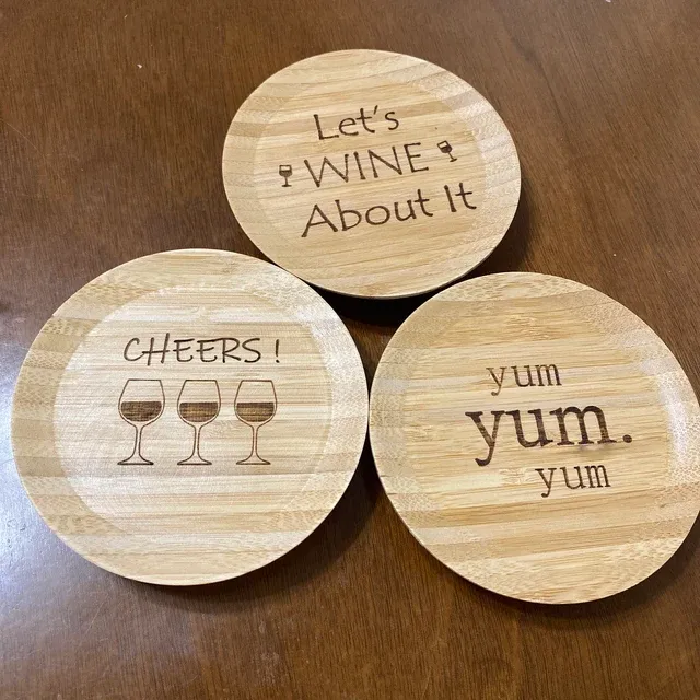 🍷Appetizer Glass Toppers