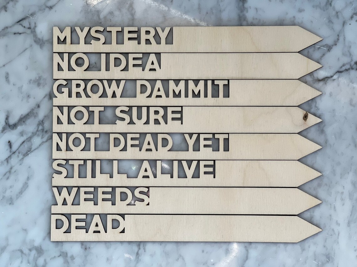 🌻Interesting Plant Markers - Christmas Gifts for Gardeners🎄