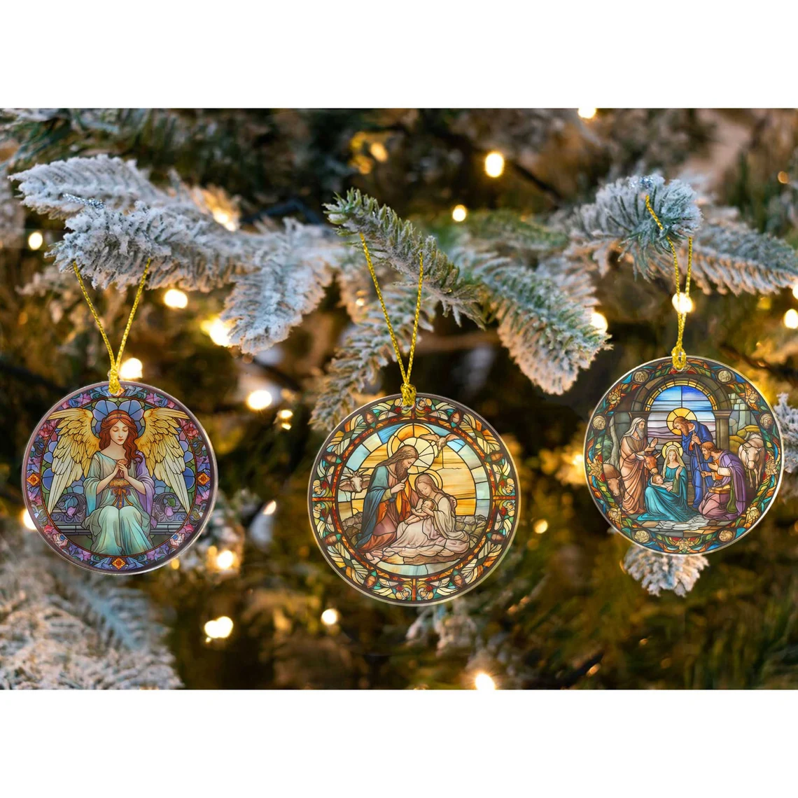 Jesus Christmas Ornament