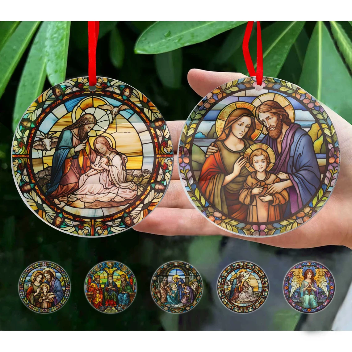 Jesus Christmas Ornament