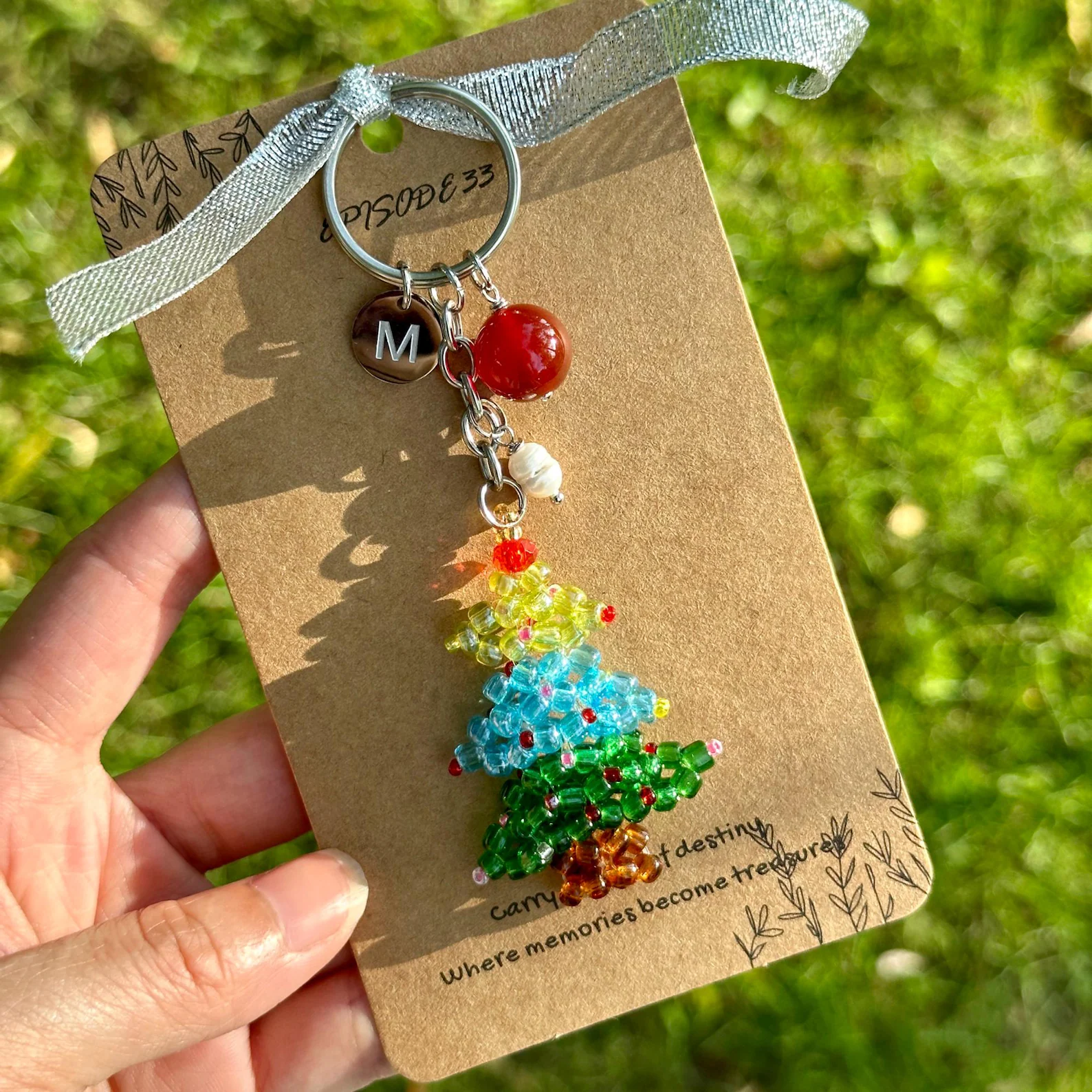 🎄Colorful Christmas Tree Keychain✨