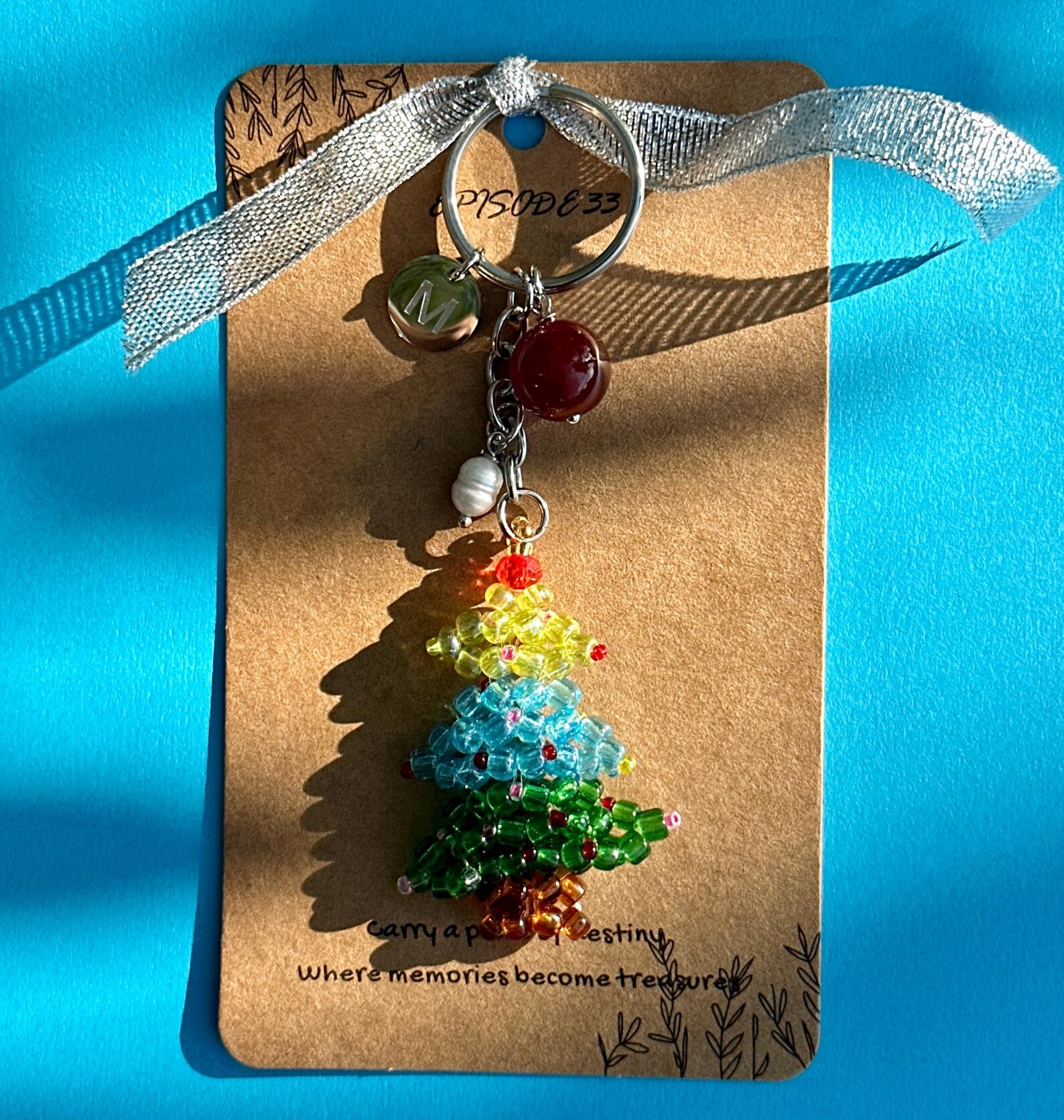 🎄Colorful Christmas Tree Keychain✨