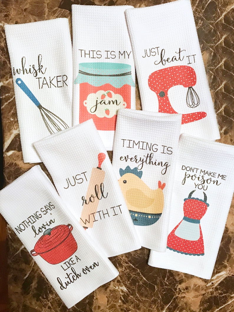 🤣🤣Kitchen Towels with Funny Sayings