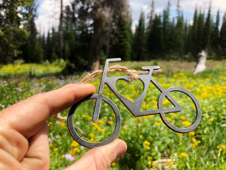  Christmas Bicycle Ornament