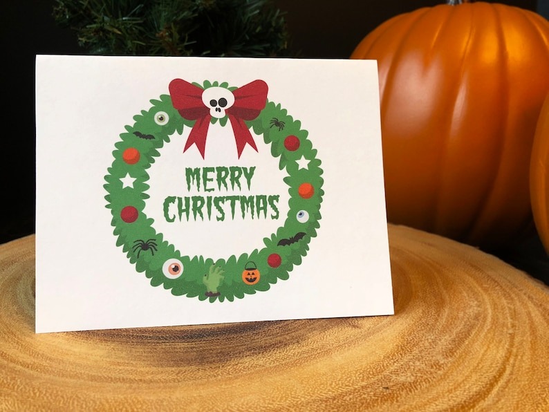 Spooky Christmas Cards 10 pack
