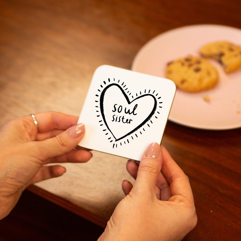 Best Friend Soul Sister Coaster image 2