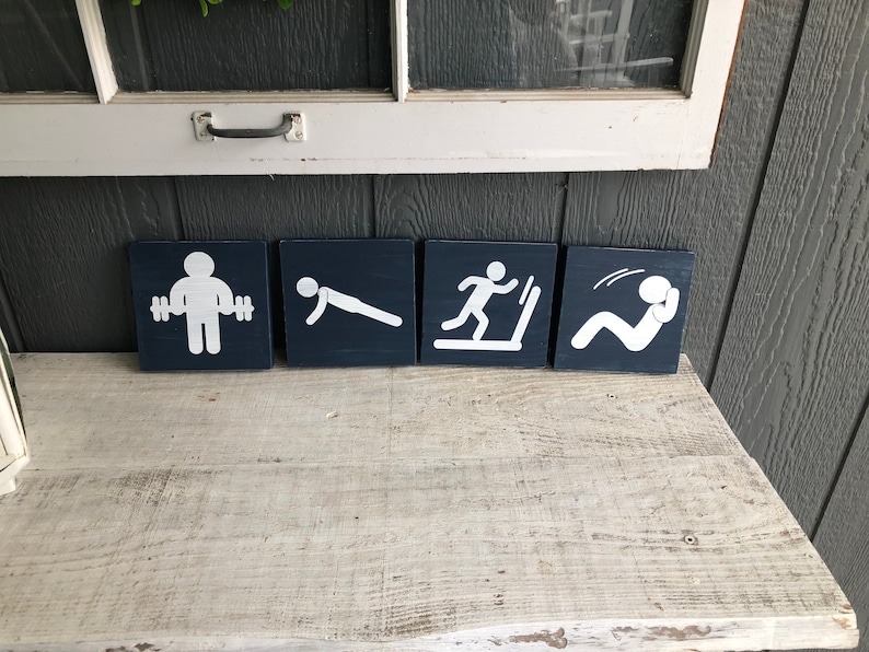 Workout Decor Set