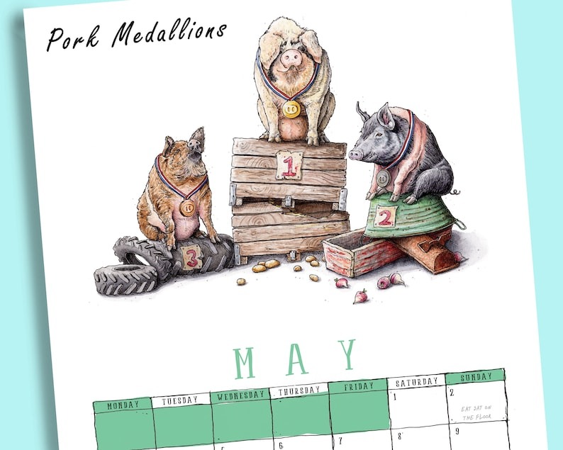 🐗Wild Bites Calendar 2024