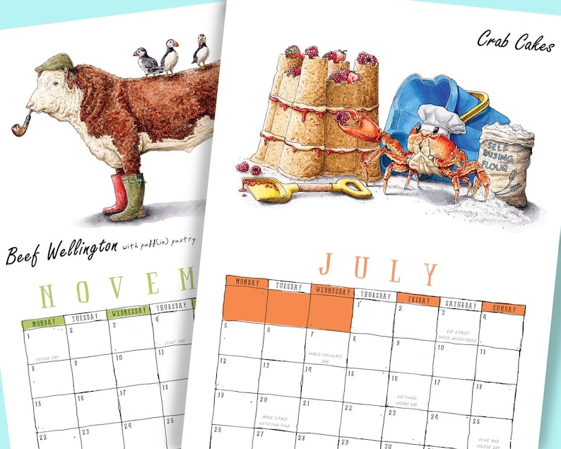 🐗Wild Bites Calendar 2024