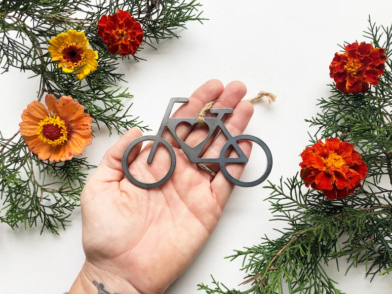  Christmas Bicycle Ornament