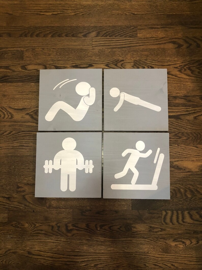 Workout Decor Set