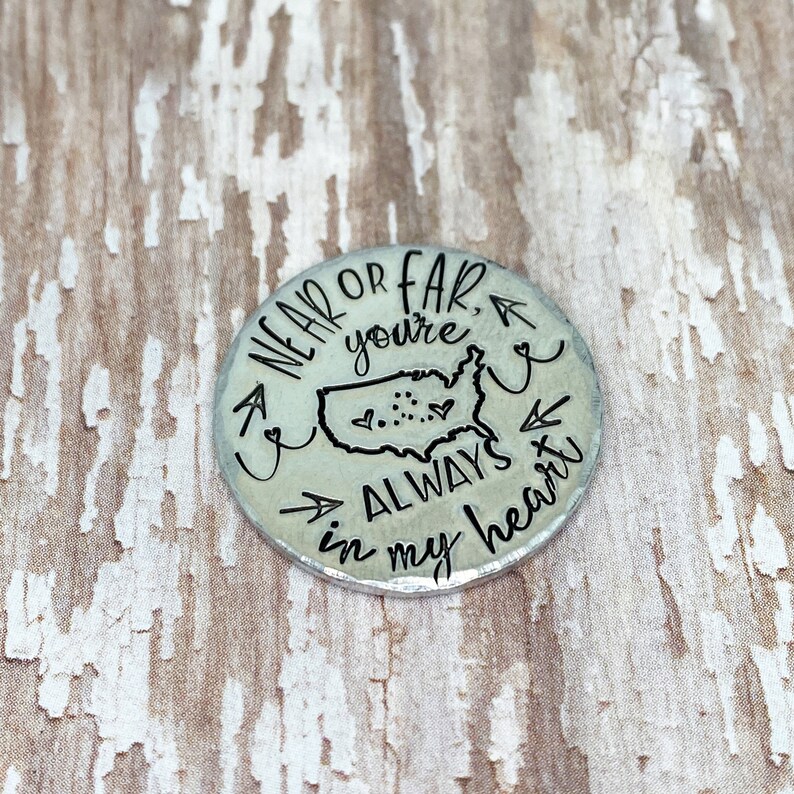 Long Distance Relationship Pocket Token