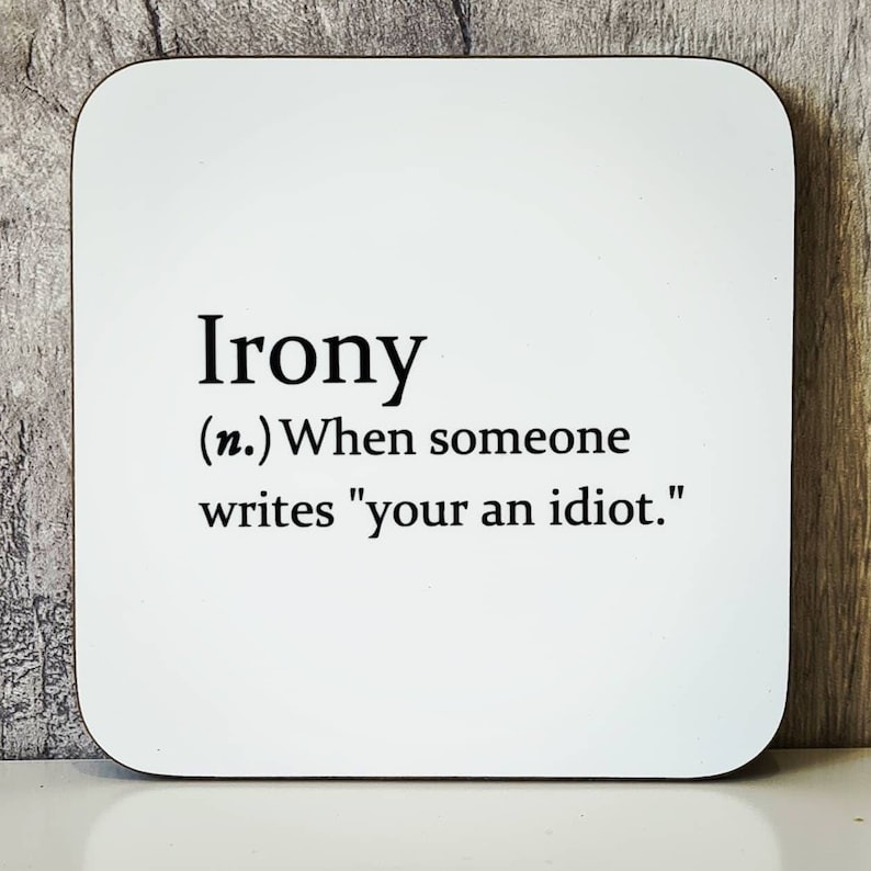 🔥Hot Sale - 😂Sarcastic Funny Coaster