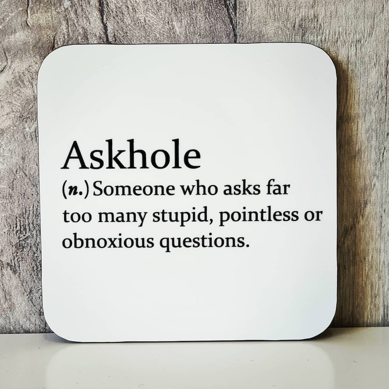 🔥Hot Sale - 😂Sarcastic Funny Coaster