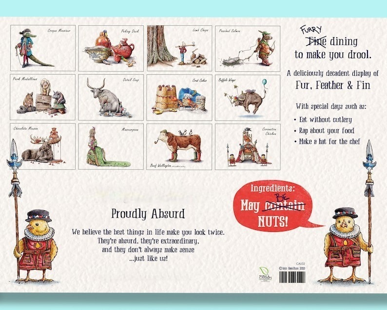 🐗Wild Bites Calendar 2024