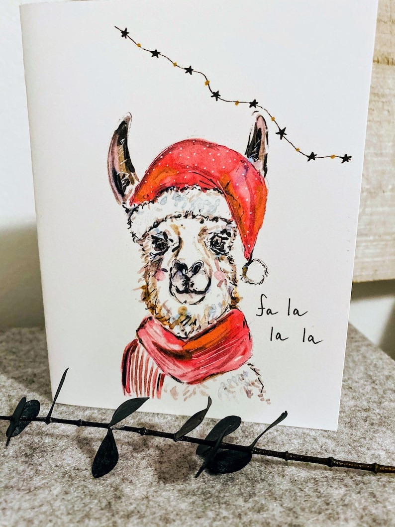 Christmas Watercolor Art Cards