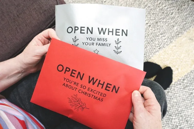 🔥Hot Sale - Open When Envelopes for Christmas
