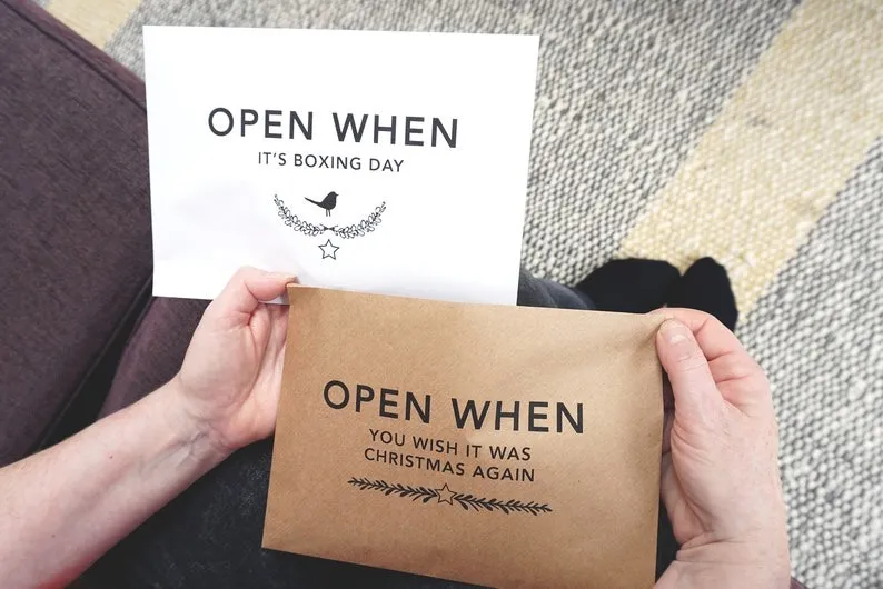 🔥Hot Sale - Open When Envelopes for Christmas