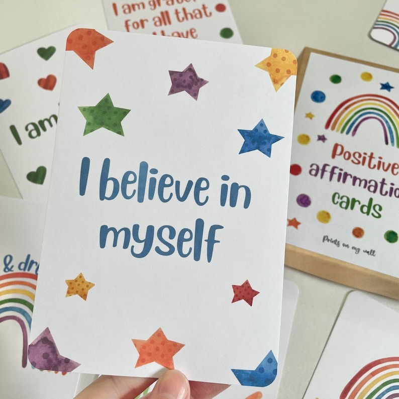 💕Children's Positive Affirmation Cards