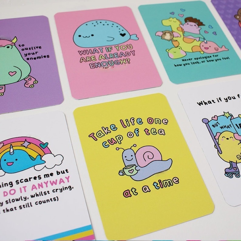 🔥Christmas Gift-🎁Animal Affirmation cards