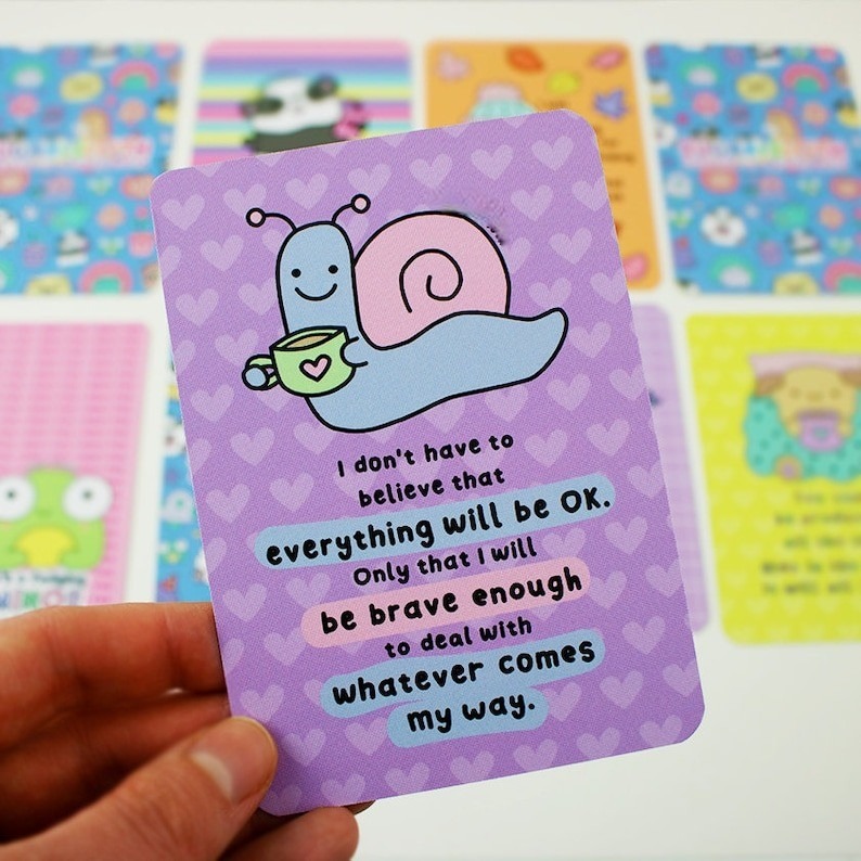 🔥Christmas Gift-🎁Animal Affirmation cards