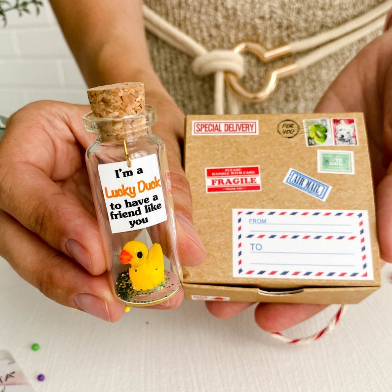 🦆✨Mini Gift Box With Little Duck🎁Warm Gift