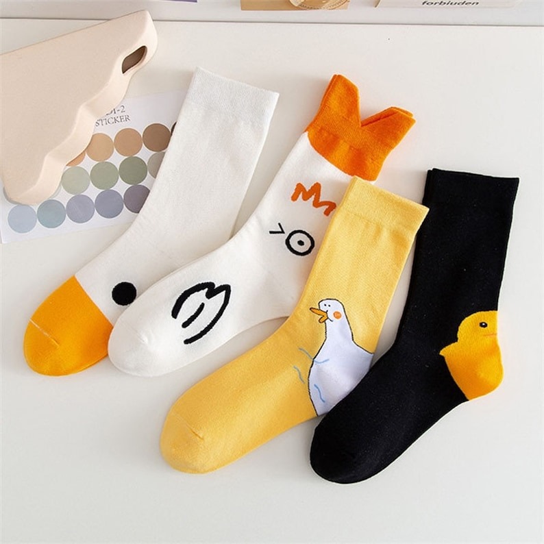 💖Duck Printed Cartoon Cute Socks🧦