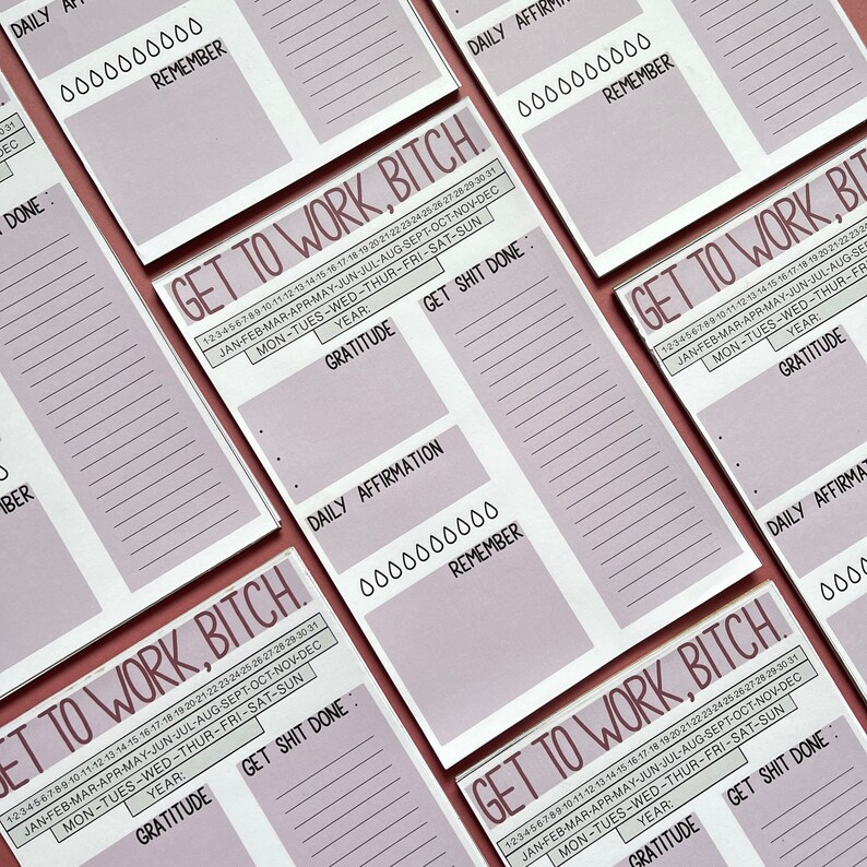 Get To Work Notepad Bundle