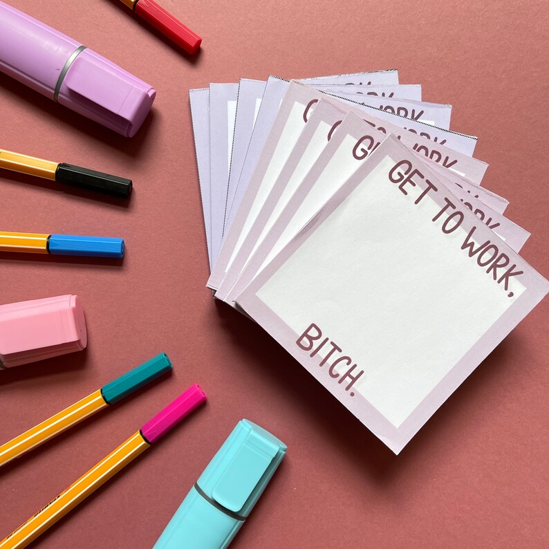 Get To Work Notepad Bundle