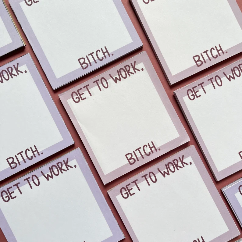 Get To Work Notepad Bundle