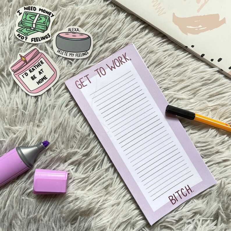 Get To Work Notepad Bundle