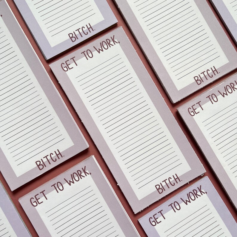 Get To Work Notepad Bundle