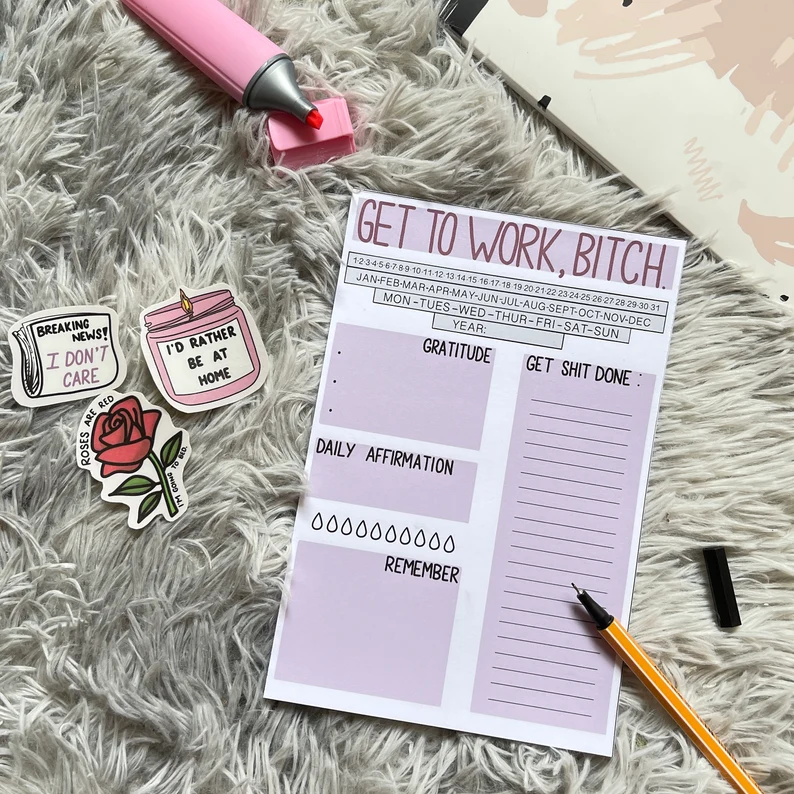 Get To Work Notepad Bundle