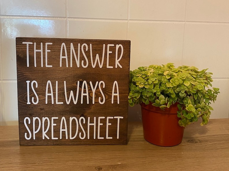 ✨😂FUNNY WOODEN OFFICE DESK SIGN