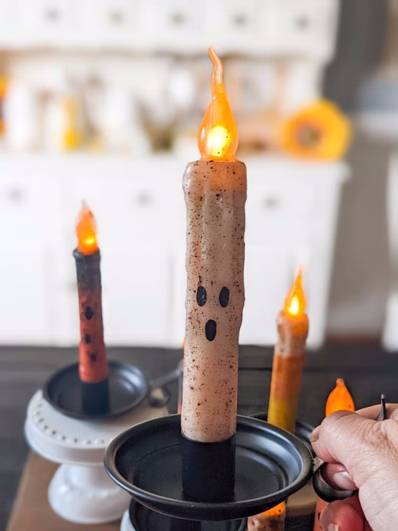 🔥Last Day Promotion 49% OFF-Halloween Vintage Candle Lights🎃