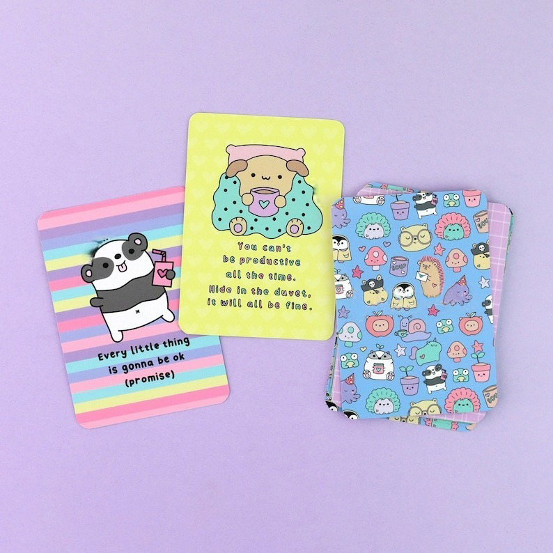 🔥Christmas Gift-🎁Animal Affirmation cards