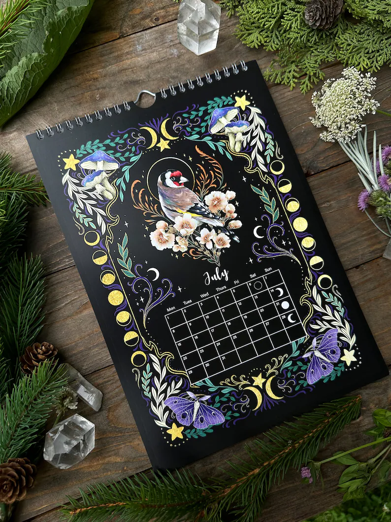 🗓️DARK MOON CALENDAR 2024