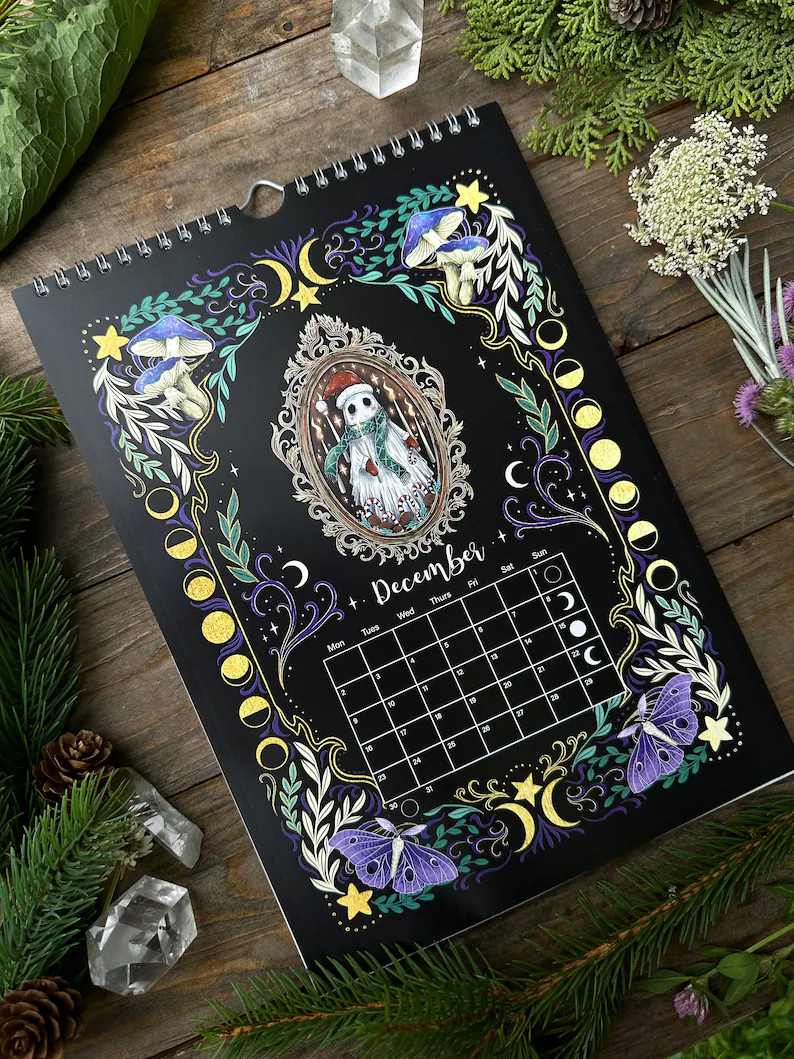 🗓️DARK MOON CALENDAR 2024