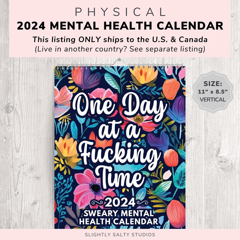 2024 Calendar Mental Health