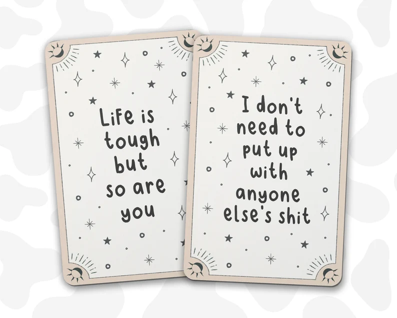 Funny Daily Affirmation Cards