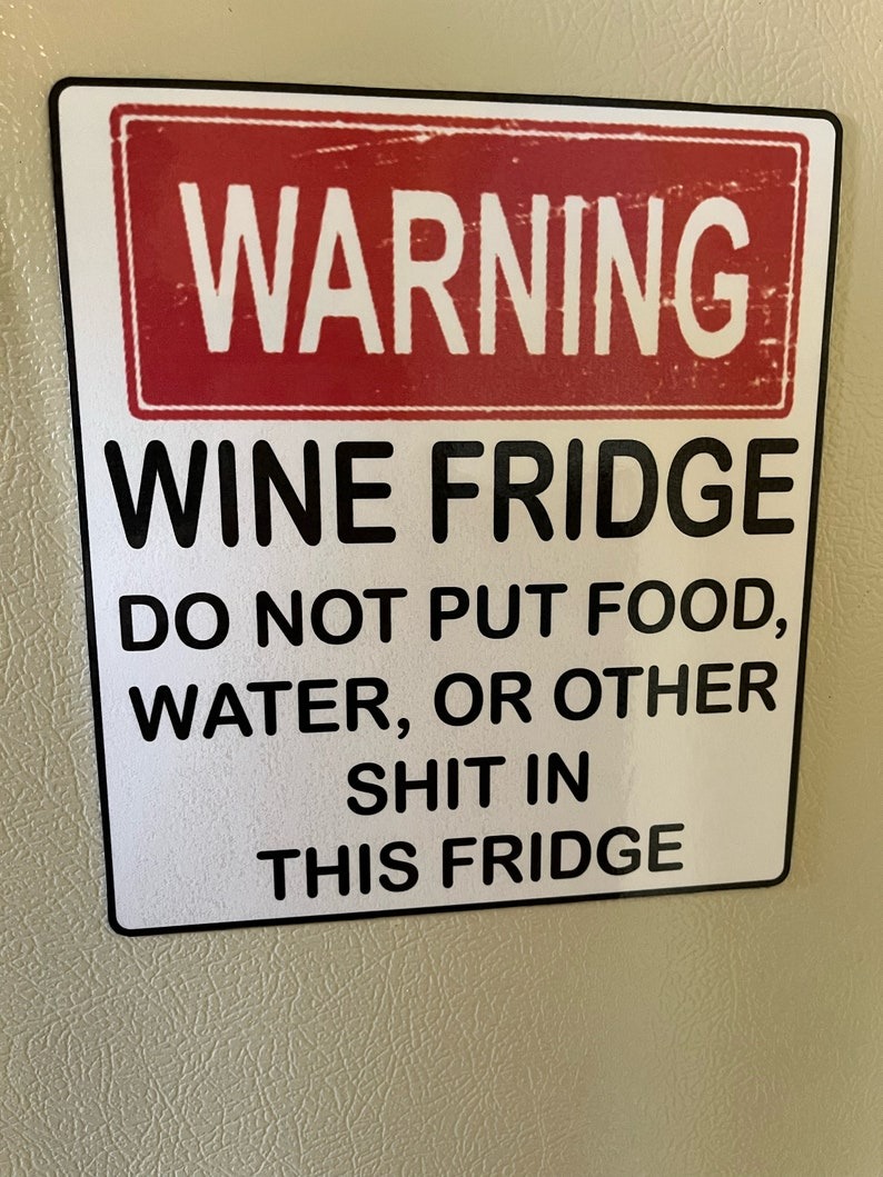 🍺Funny Beer Fridge Vintage Sticker Sign