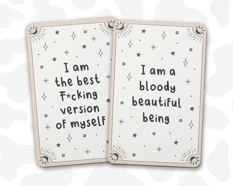 Funny Daily Affirmation Cards