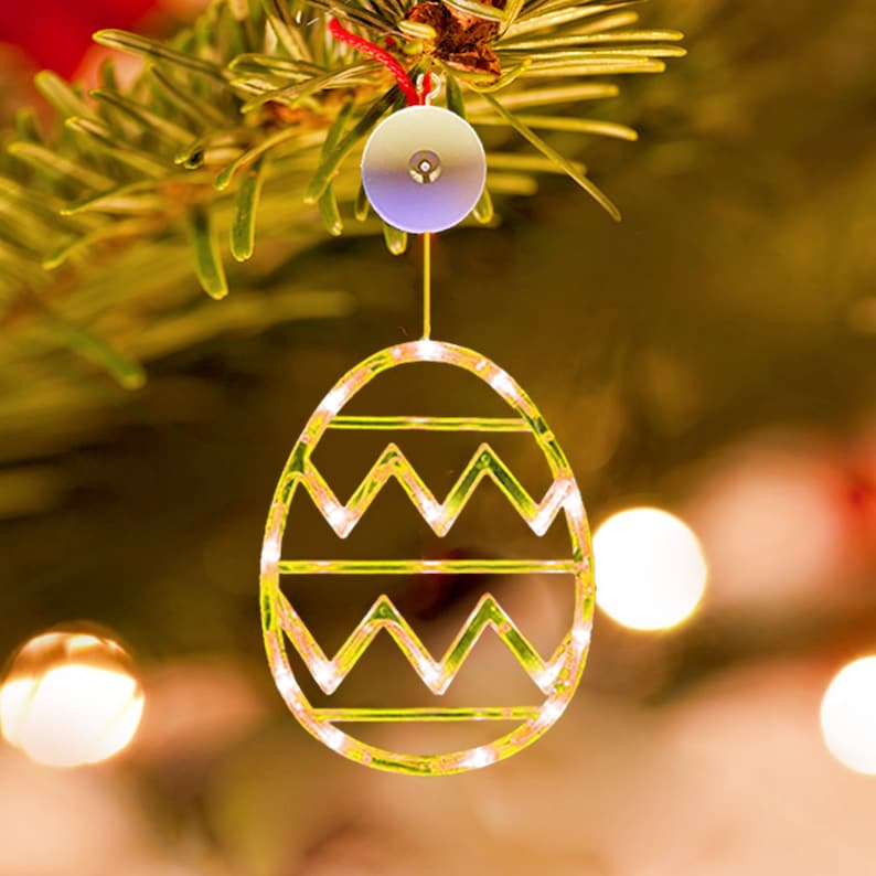 Easter Window Decorations Lights