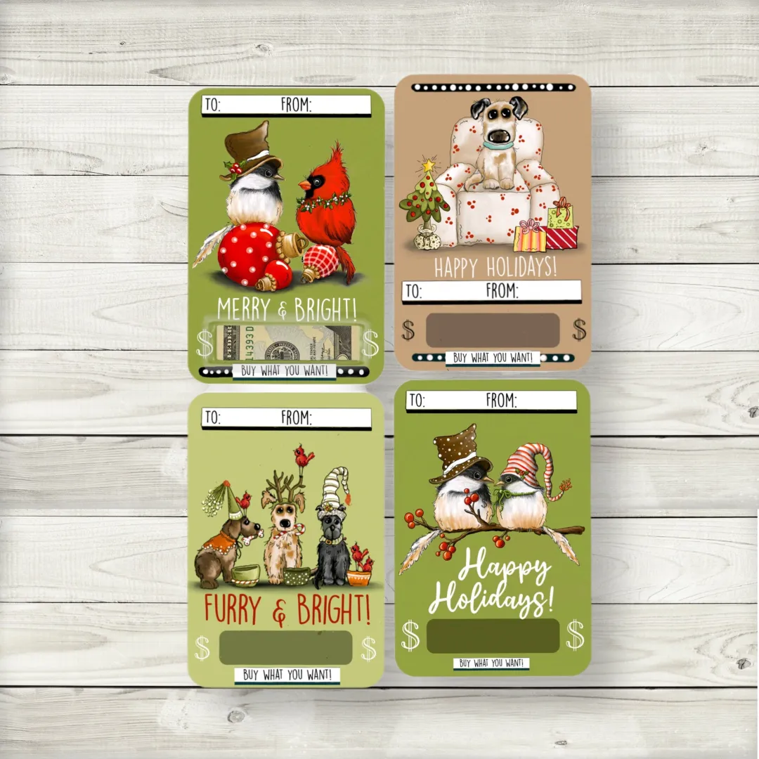 Funny Christmas Cash Money Holders