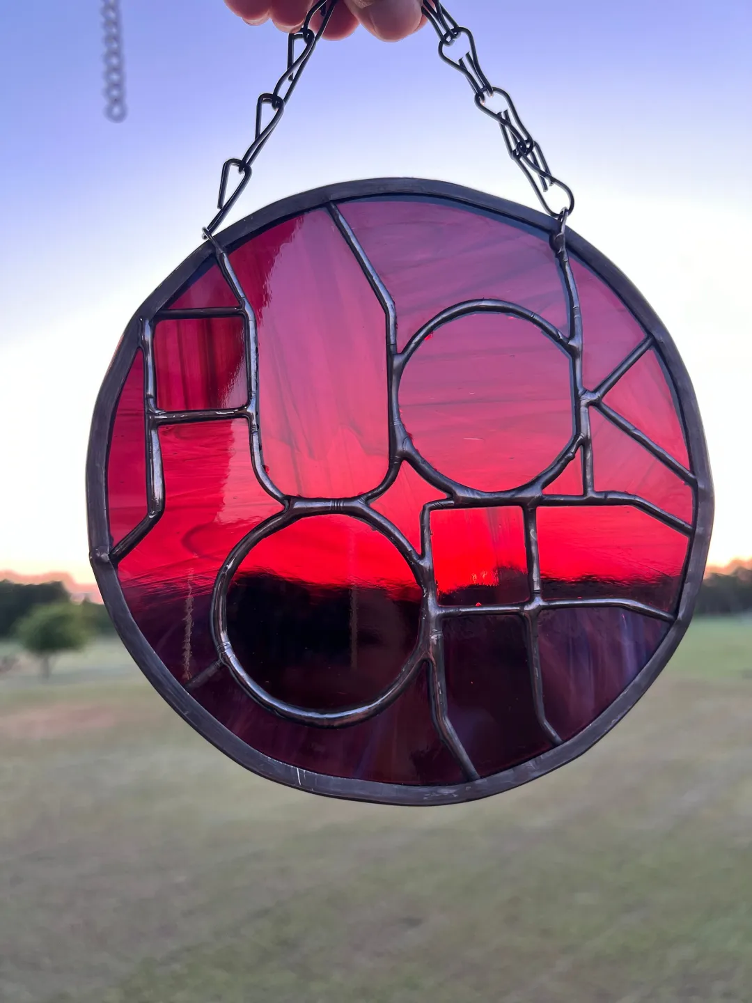 🤣Funny Saying F*CK OFF Stained Glass Hanging