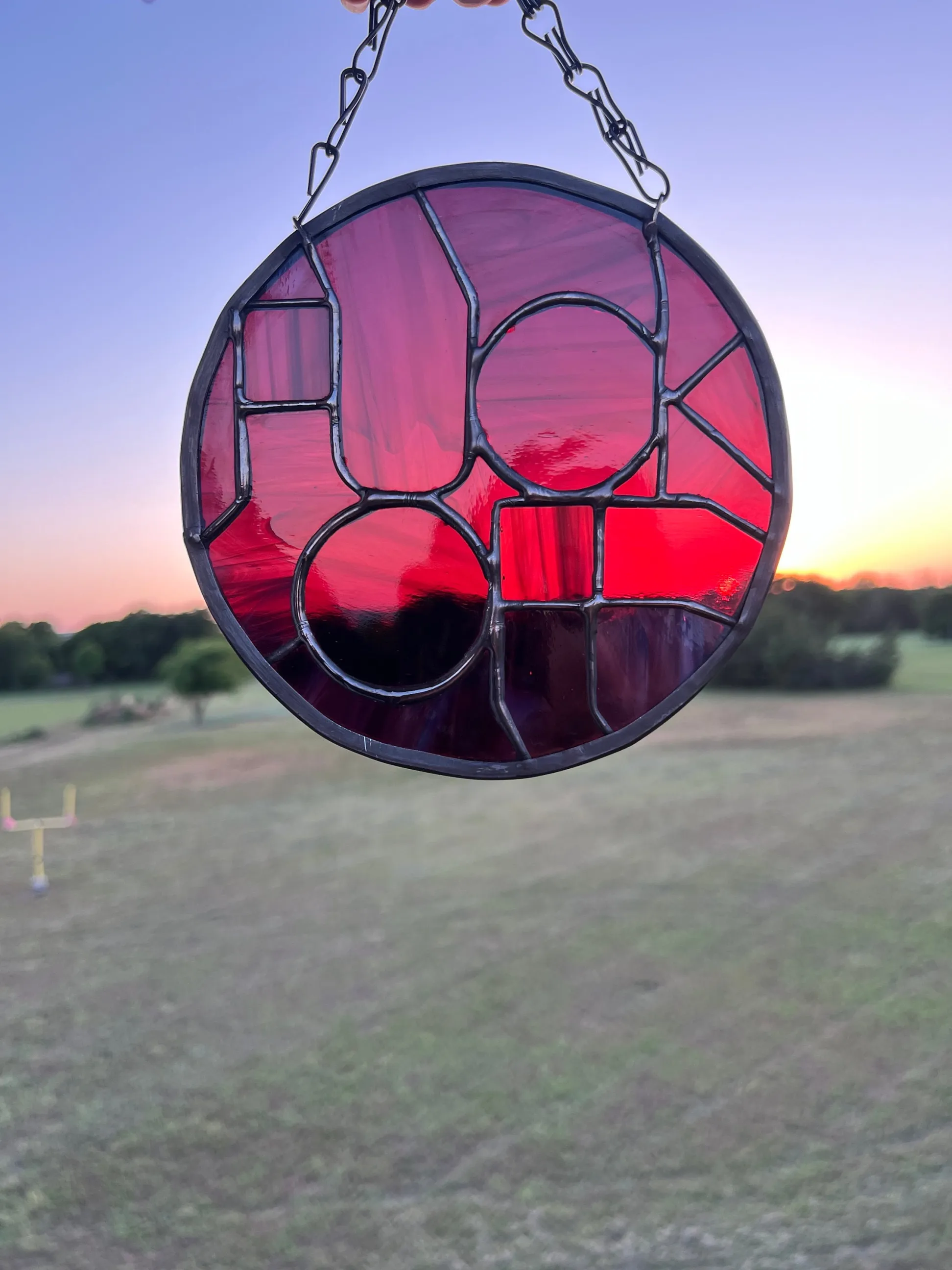 🤣Funny Saying F*CK OFF Stained Glass Hanging